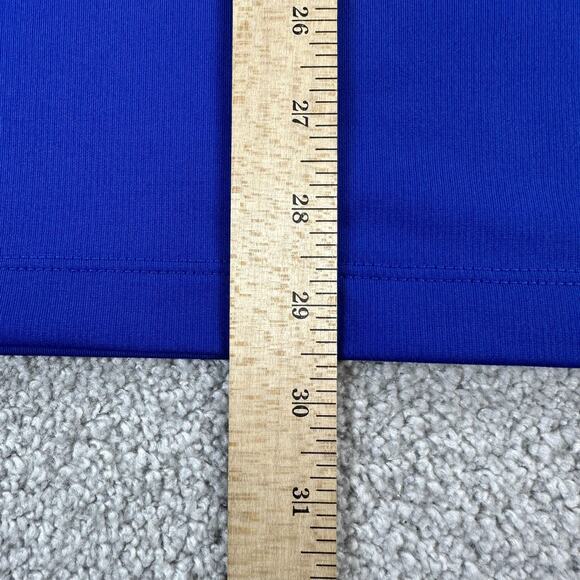 Atlanta Braves Polo Shirt Mens Medium Blue MLB Baseball Nike Dri-FIT Cooperstown - Picture 11 of 12